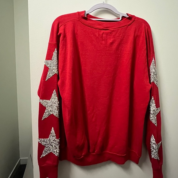 LF Vintage Silver Star Patch Sweatshirt (University of Wisconsin-Madison) - Picture 2 of 2